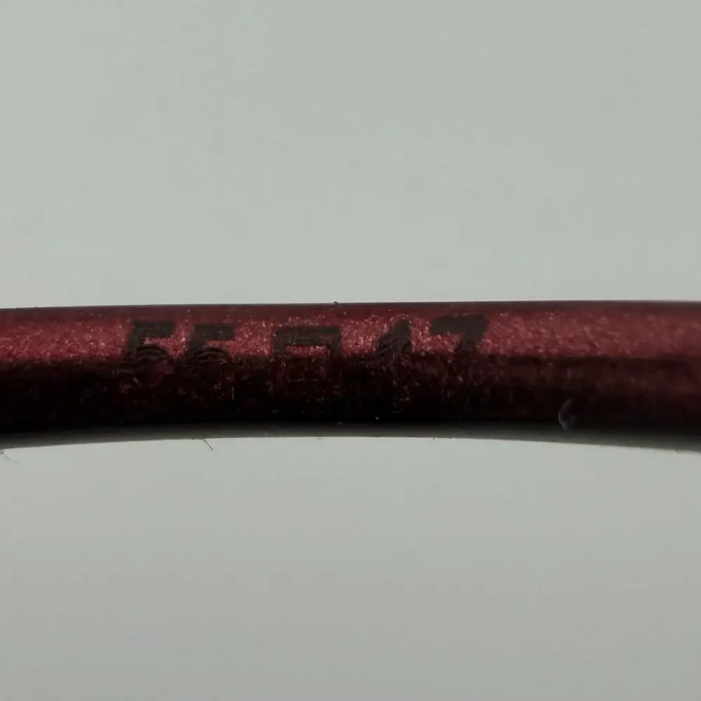 Jones New York J425 Eyeglasses Frames Only Red Burgundy 55-17-135 Full Rim